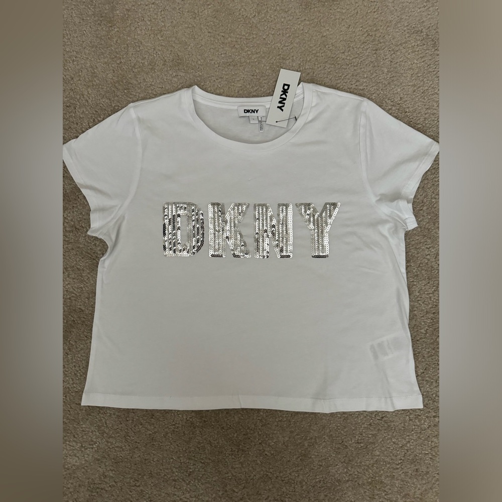 T-shirt, white DKNY